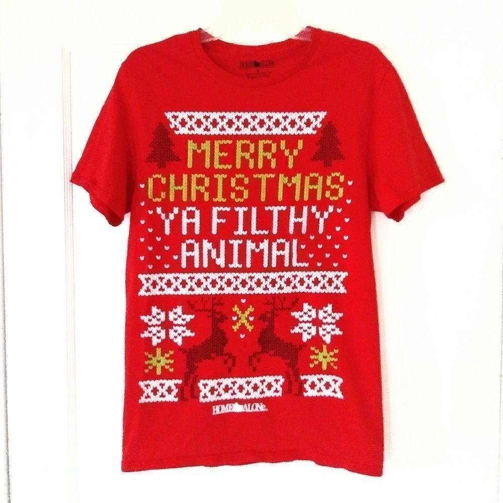 Home Alone Merry Christmas Ya Filthy Animal Tshirt